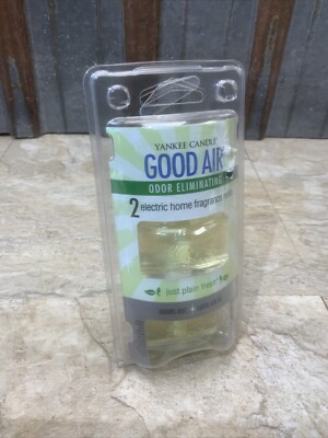 Yankee Candle Odor Eliminating Just Plain Fresh Electric Scent Plug In Refills