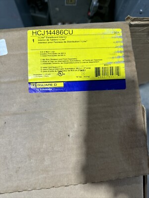 Square D I-line 600 Amp 600V Panel Nema 3R HCJ3248WP HCJ14486CU MLO 18 Circuit