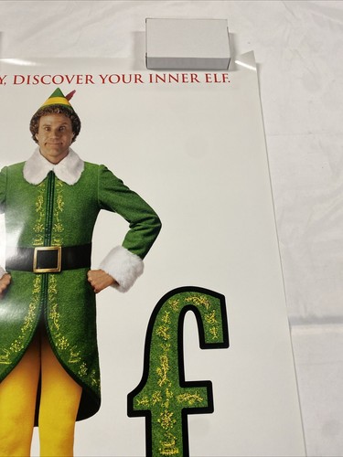 2003 ELF ORIGINAL ROLLED UNUSED THEATRICAL 27x40 ONE SHEET MOVIE POSTER MINTY