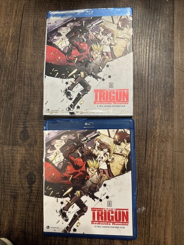 Trigun: Badlands Rumble (Blu-ray) New. Case Damaged From Trigun: Badlands Rumble (Blu-ray) New. Case Damaged From