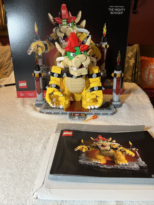 LEGO Super Mario The Mighty Bowser 71411  Toy Set