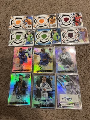 2013 Topps MLS Lot - Autograph, Numbered and Jersey Card(Bernier, Buddle, etc