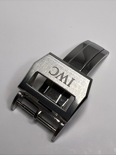 18mm IWC ステンレススチール バックル used Genuine Swiss Made IWC 18mm Deployant Deployment Clasp
