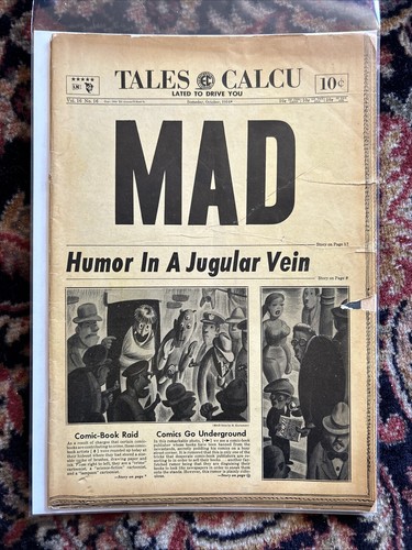 Mad Magazine 16 (EC Comics 1954) GD/VG Harvey Kurtzman Jack