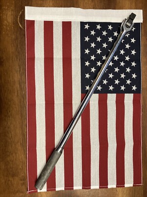 Proto Tools 5468 1/2  Drive Breakover Bar 18  Length With Notching Head USA!