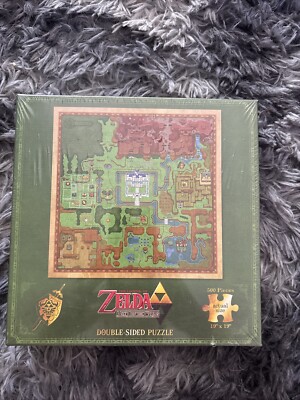 Legend Of Zelda A Link Between Worlds 500 Pc Double-Sided Puzzle