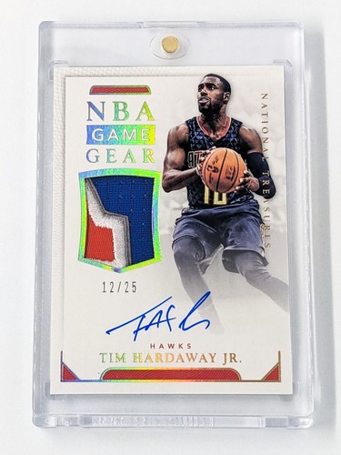 2015-16 National Treasures NBA Game Gear Sigs Prime #GGTHJ Tim