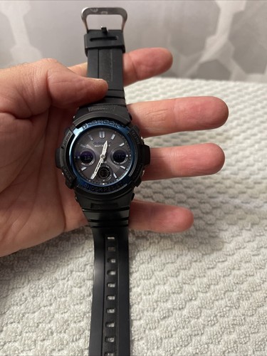【G-SHOCK】CASIO 5230＊JA ブルー Casio G-Shock 5230 Model AWG-M100A in Blue/Black | eBay