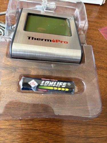 Digital Food Thermometer Therm Pro TP-16 Open Box Unused Battery 6.5” Probe