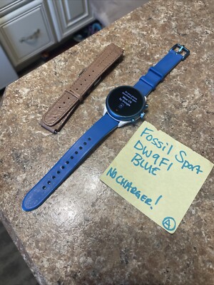Smartwatch unisex fossil sport 43 ftw4021 azul shop