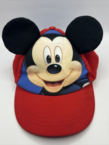 Disney Mickey Mouse Baseball Cap Hat with Ears Kids Youth Disney Mickey Mouse Baseball Cap Hat with Ears Kids Youth