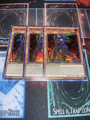 Yugioh x3 Unchained Twins Aruha Super Op24-en005 Playset