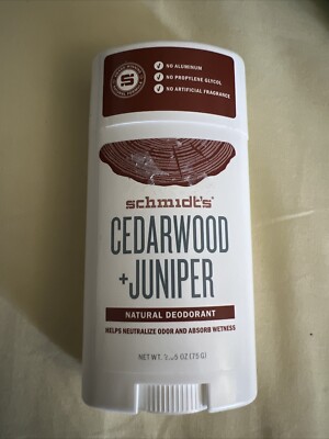 Schmidt s Natural Deodorant Cedarwood + Juniper - 2.65 Oz. Deodorant