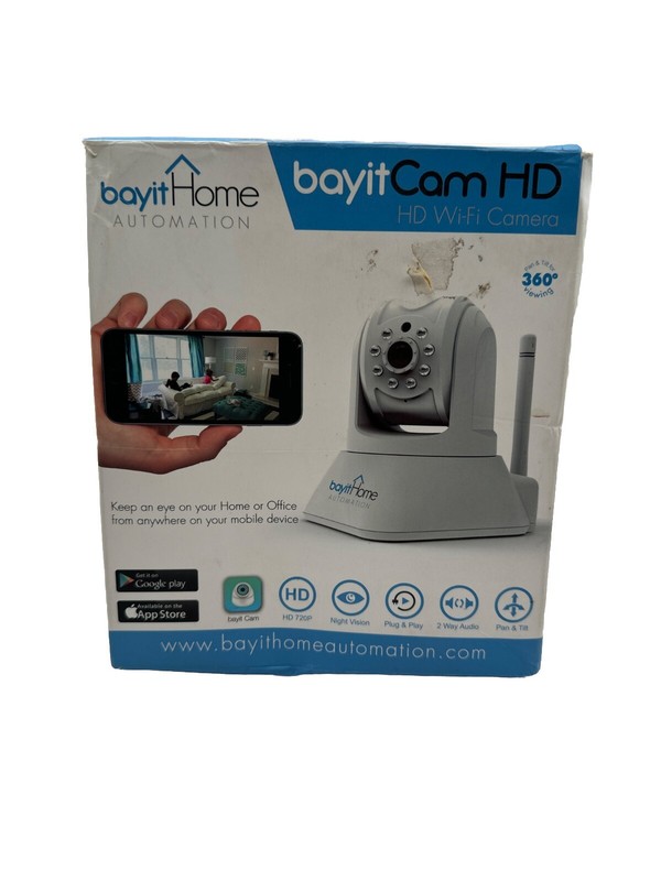 Bayit Home Automation Cam HD Wi-Fi Security Camera BH 1960
