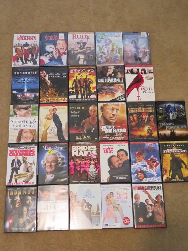 DVD Lot of 27 Movies ~ Adult Owned Set ~ Action Adventure Comedy ...