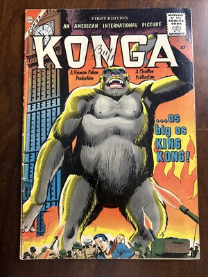 Konga (Vol 1) # 1  Charlton AMERICAN COMICS first edition