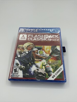 Atari Flashback Classics Vol. 2 PS4 (PlayStation 4, 2016) NEW, Sealed