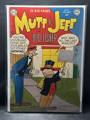 Mutt & Jeff #51 - DC Publications - Bud Fisher 1951 (5.0)