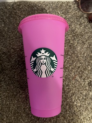 Starbucks Pink Cup With Lid
