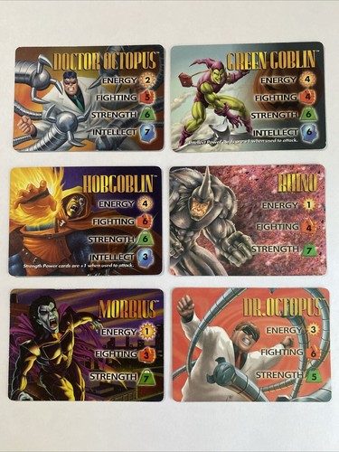 OVERPOWER MARVELカード ゲーム 1995年物 6) 1995 MARVEL OVERPOWER COLLECTABLE CARD GAME 