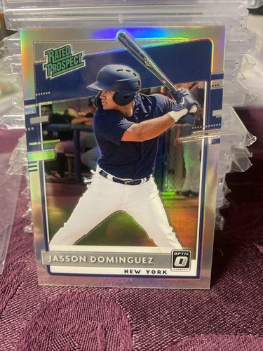 2020 Panini Optic Rated Rookie Holo Prizm Jasson Dominguez