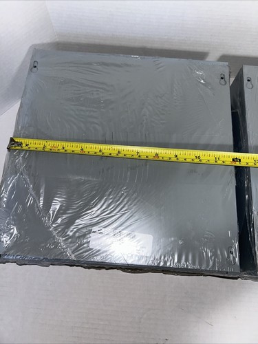 2) Cooper B-Line 12124 SC NK Junction Boxes 12” x 12” x 4” Screw Cover (2-PACK)