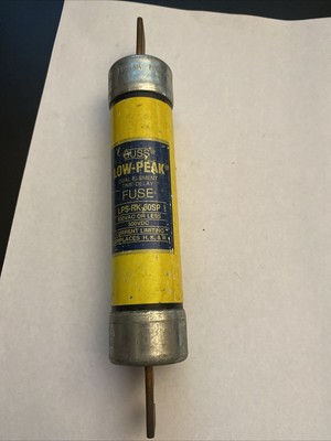 Bussmann LPS-RK-80SP 80 Amp, 600 Volt, Time Delay, Class RK1, Fuse -NEW