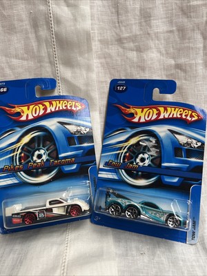 Hot Wheels Lot 2x, Tow Jam #127 And Pikes Peak Tacoma #166 2006