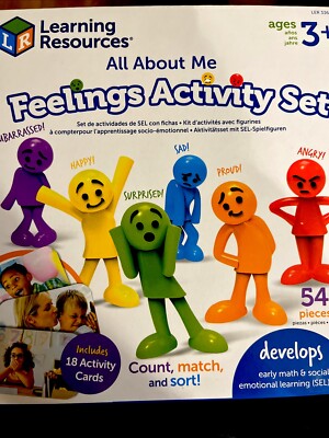Learning Resources: All About Me Feelings Activity Set - 54 Pieces, Ages 3yrs +