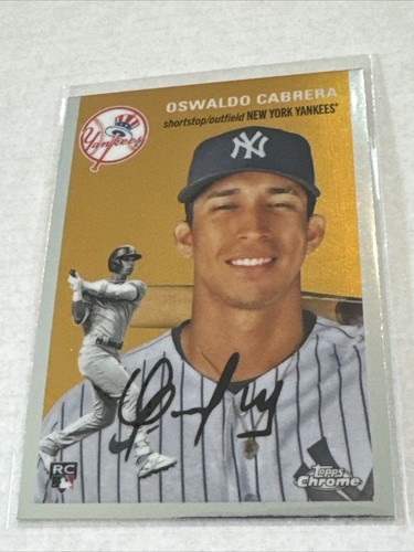 2024 Topps Chrome Platinum Oswaldo Cabrera Rookie NM | eBay