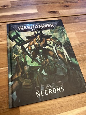 Codex Necrons Warhammer 40k 9th Edition Rule Book Games Workshop Necron