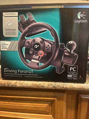 Logitech GT 941-000020 Driving Force GT Game Console Racing Wheel