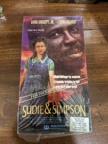 Sudie & Simpson (1990) - VHS Tape - Drama - Louis Gossett Jr