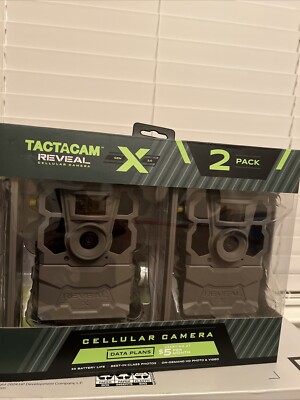 Tactacam Reveal X Gen 2.0 Cellular Trail Camera - Pack of 2 Cameras (RV-XG2-BNDL
