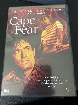 Cape Fear (1962) (DVD, 2001) Gregory Peck - Robert Mitchum - Brand New Sealed