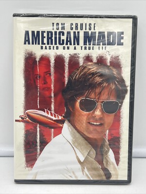 American Made DVD Tom Cruise NEW