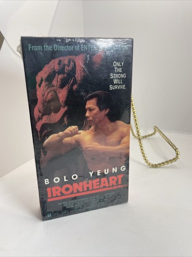 AIKI　アイキ　VHS Ironheart VHS Martial Arts Bolo Yeung Imperial Video VTG