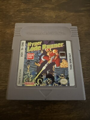 Hyper Lode Runner Nintendo GameBoy Game Boy Authentic Cart Only