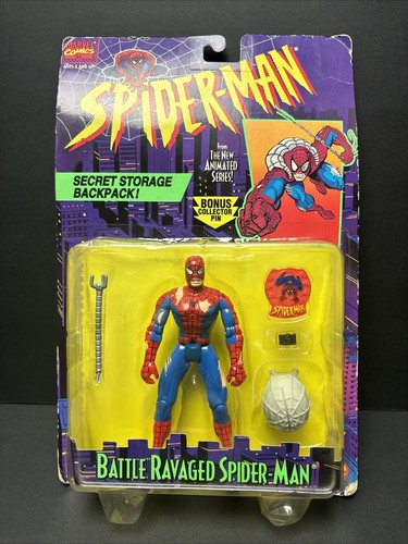 トイビズ スパイダーマンTOYBIZ BATTLE RAVAGED フィギュア Amazon.com: Battle Ravaged Spider-Man : Home & Kitchen