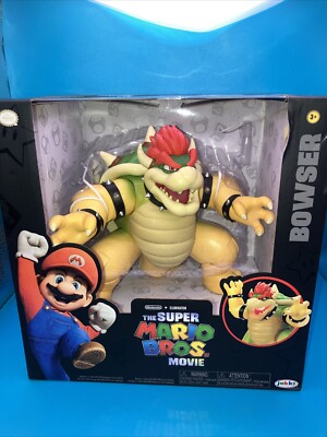 Super Mario Bros Movie Premium 7  Bowser - Fire Breathing Effect Jakks Pacific