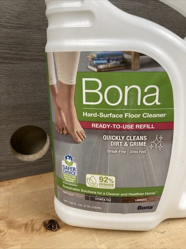 Bona WM700018172 Hard Surface Cleaner Refill, 128 oz. New