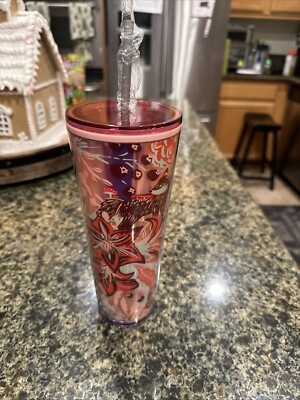 2022 Starbucks Holiday Enchanted Forest Venti 24oz Tumbler