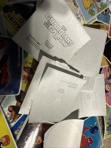 Modern/Vintage Character Stickers Surprise Lot Stocking Stuffers