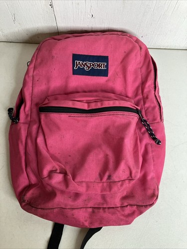 Jansport Shocker Pink Backpack Super Break VINTAGE Y2K 90s