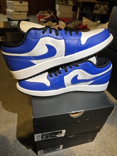 JORDAN SIZE 12 - AIR JORDAN 1 LOW GAME ROYAL