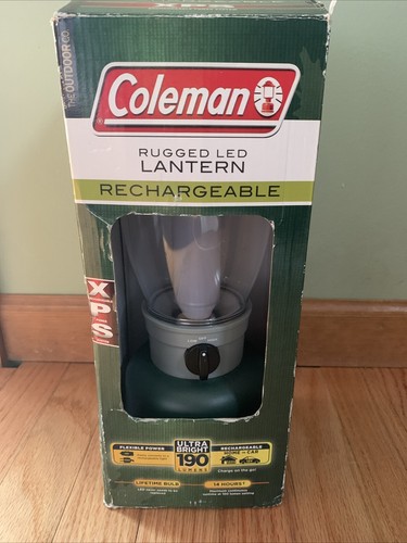 Coleman Rugged 190 Lumen Led Lantern Rechargeable XPS Exchangeable Power | eBay Coleman Rugged 190 Lumen Led Lantern Rechargeable XPS Exchangeable Power | eBay