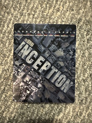 Inception (Blu-ray, DVD, 2010) FYE Exclusive Steelbook Christopher Nolan