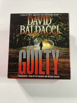 The Guilty by David Baldacci Unabridged Audiobook CD