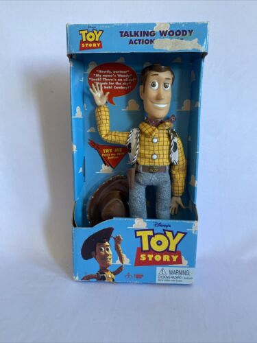 Toy Story Talking Woody Doll Press Shirt Button Thinkway Toy Story Talking Woody Doll Press Shirt Button Thinkway
