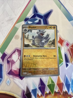 Rhydon 075/142 Sv07: Stellar Crown Reverse Holo | eBay